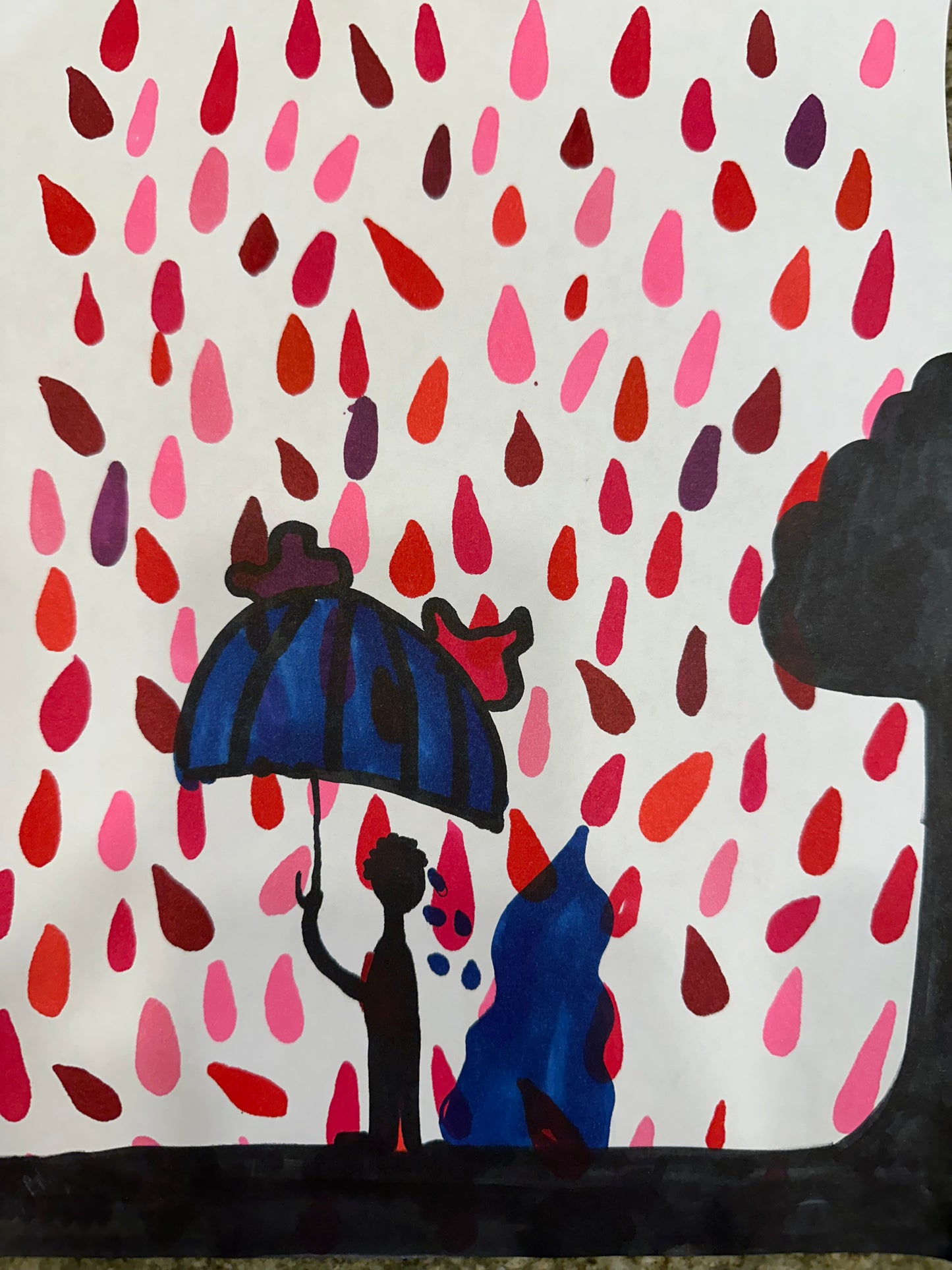 Raspberry Rain